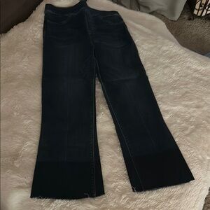 SPANX Women's Boot Cut Jeans - Dark Wash